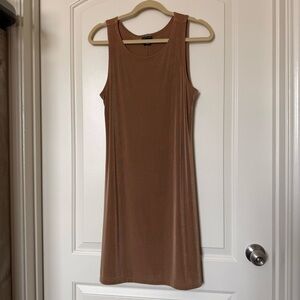 Vintage Y2K Citiknit Tan Sleeveless Dress, Spring/summertime, cute, flirty, sexy